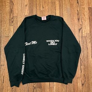 Lonely Ghost Text Me When You Get Lonely sweater